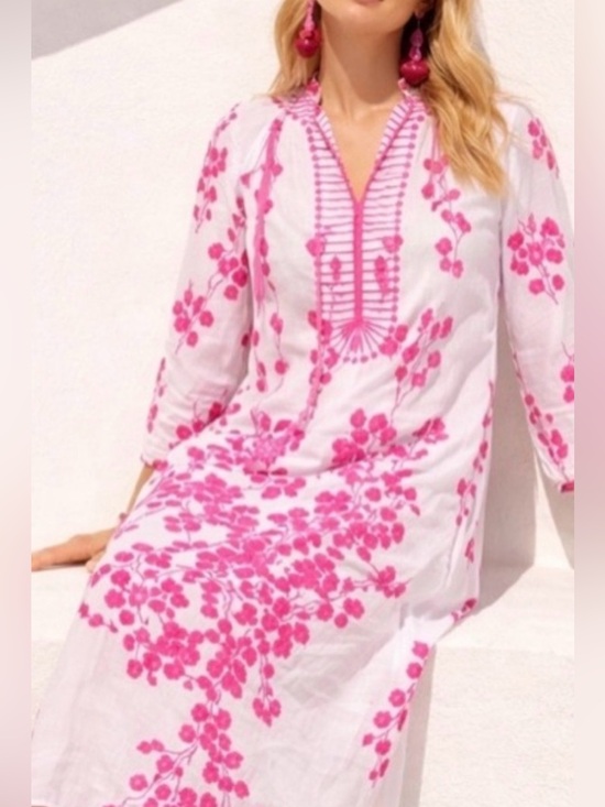 Ro's Garden Dresses & Skirts - Ro's Garden Embroidered Clorinda Kaftan